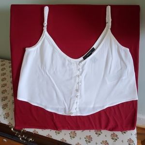 White Crop Tank